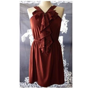 Francesca’s Collection Ruffled Mini Dress